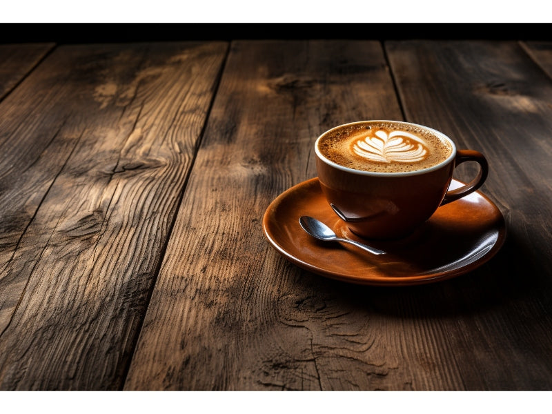 coffee foam in latte art