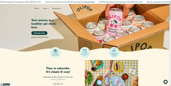 olipop gift subscription